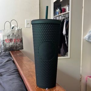 Starbucks green studded cup